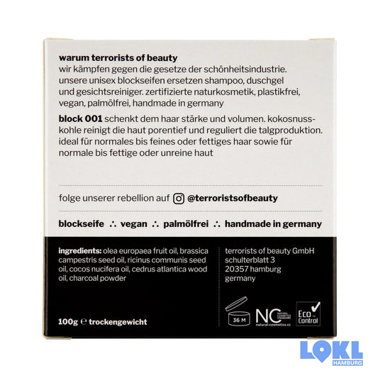 Seife 'cleanse + strengthen'