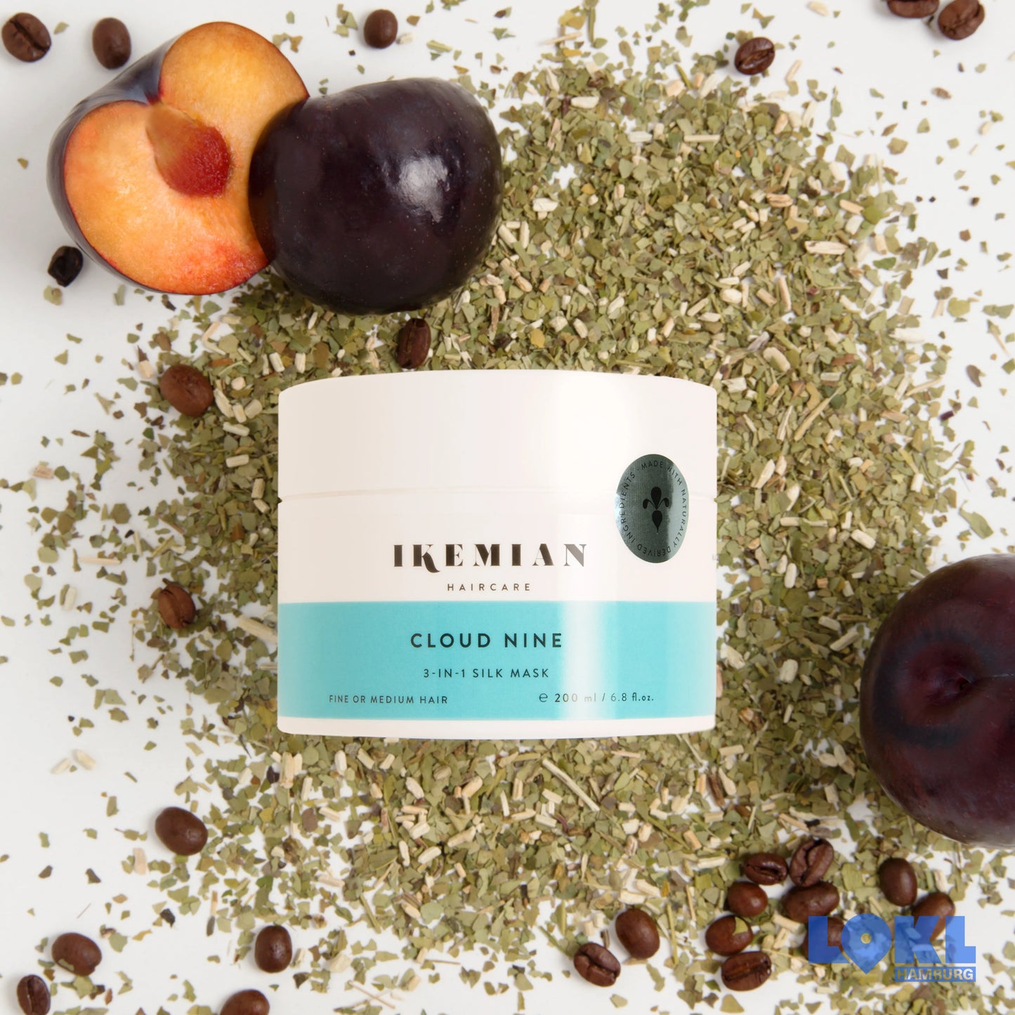 Silk-mask 'Cloud nine'