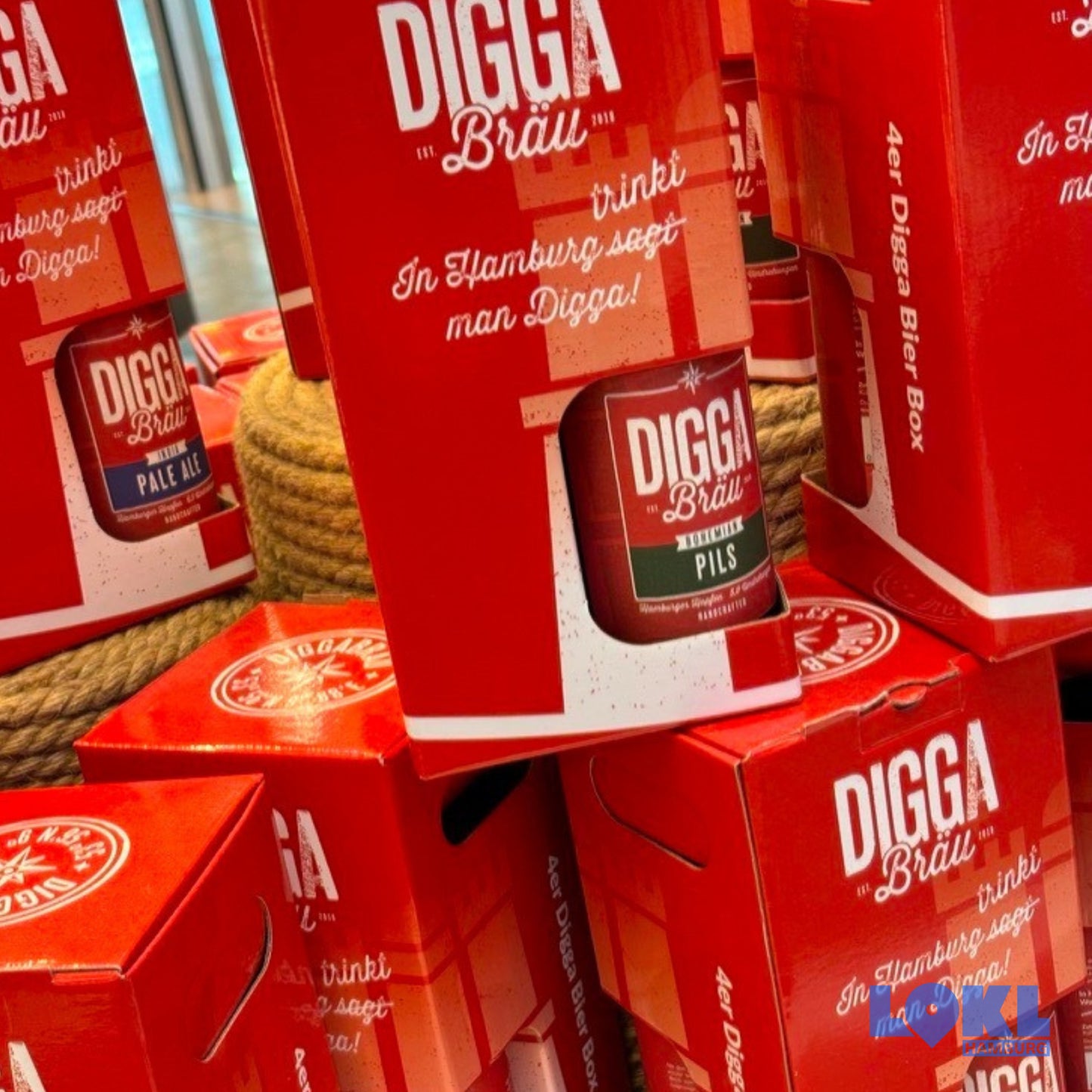 Bier 'DiggaBräu' - 4er Box