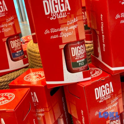 Bier 'DiggaBräu' - 4er Box