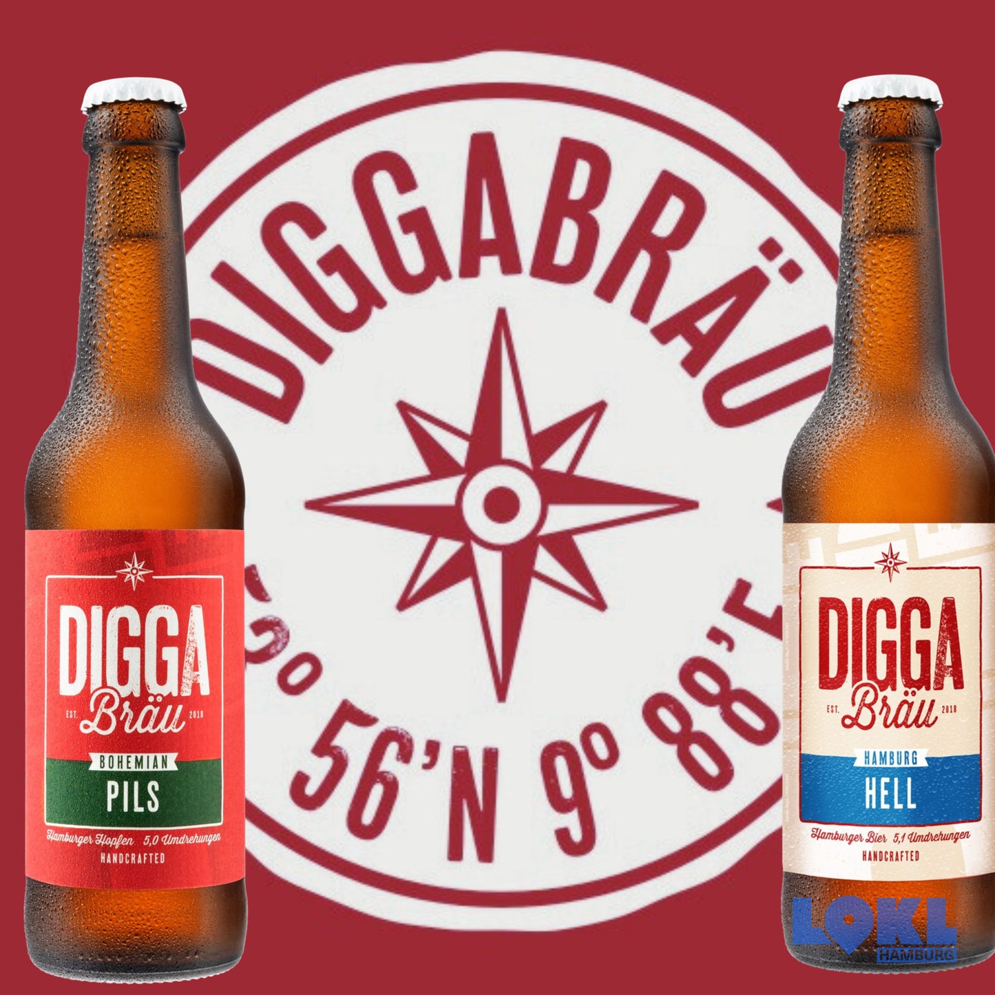 Bier 'DiggaBräu' - 4er Box