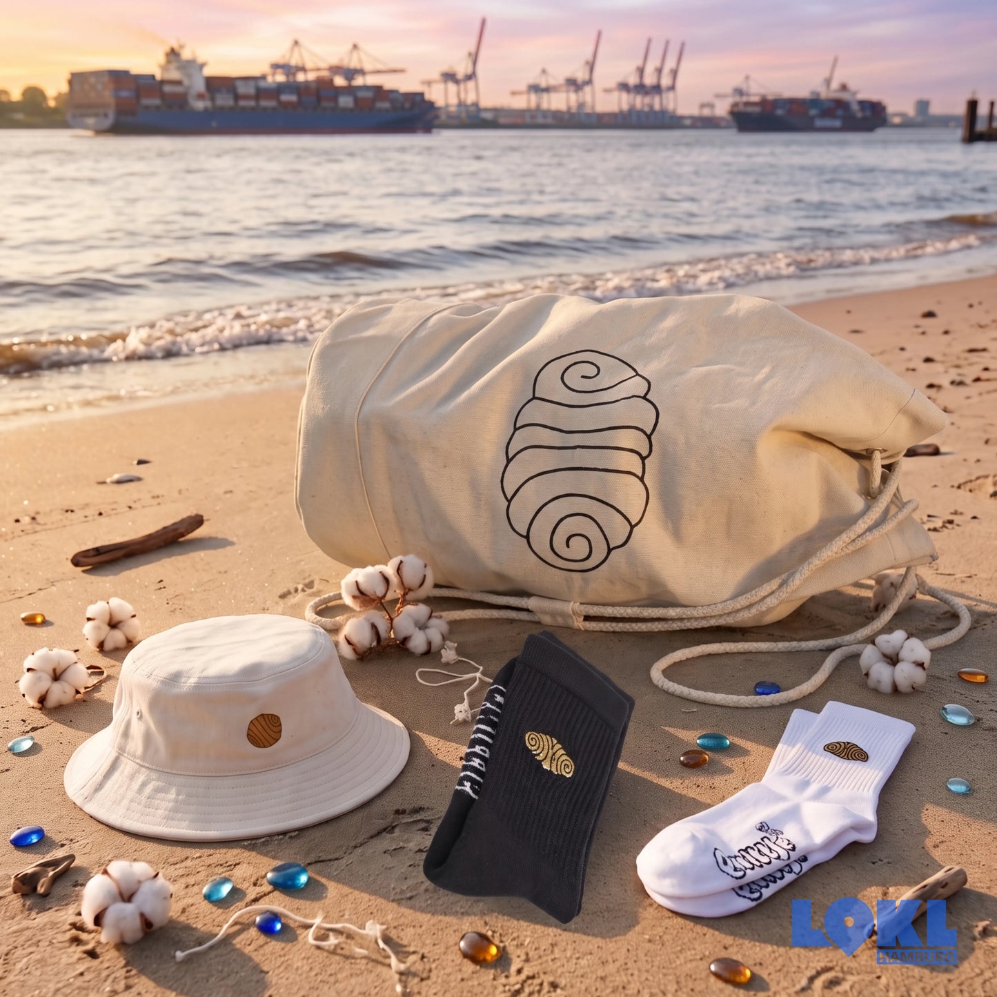 Elbstrand-Look "Franzbrötchen" Bundle