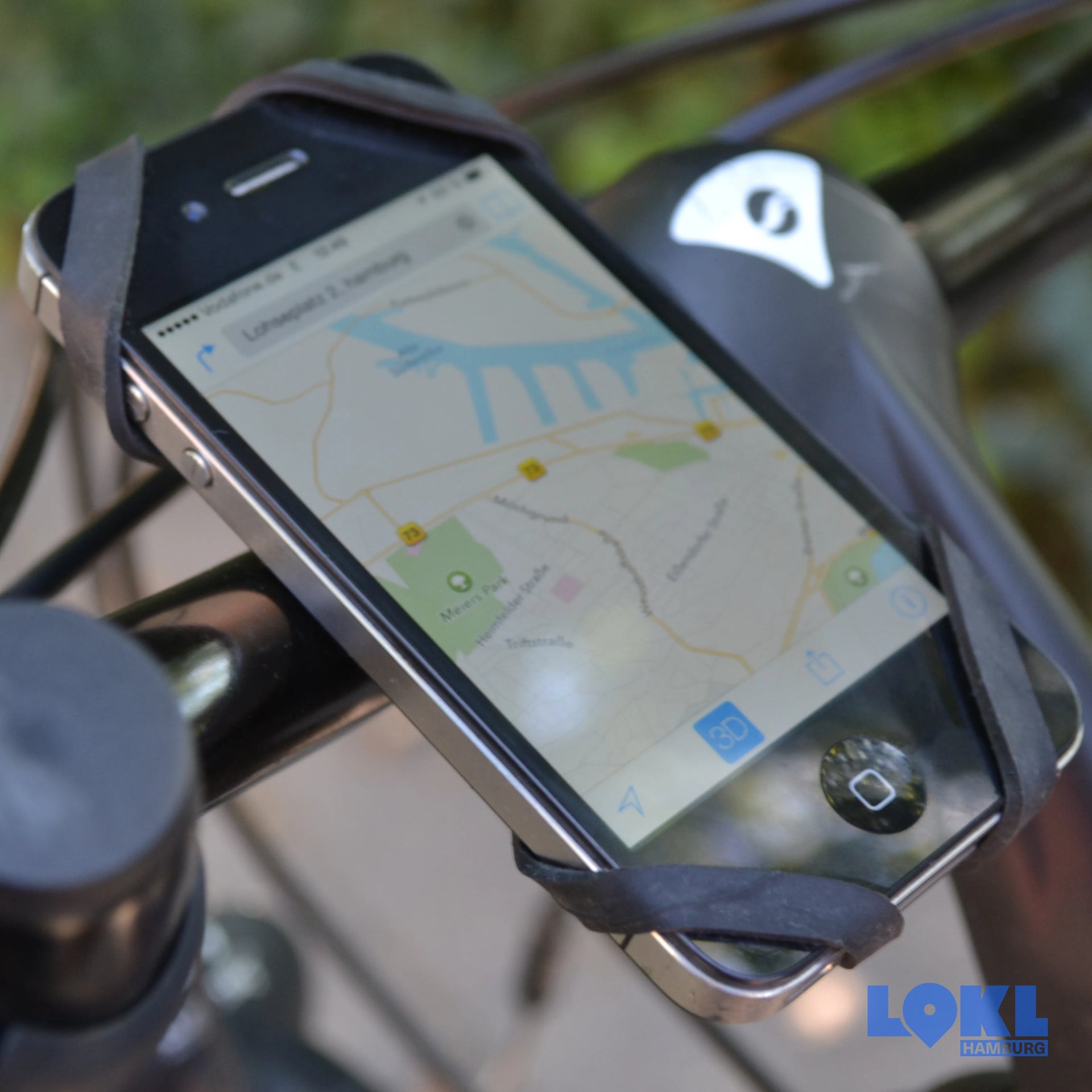Handyhalterung Fahrrad 'Rubberman' – LOKL Hamburg