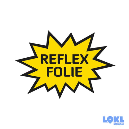 Fahrradaufkleber 'reflektierend'