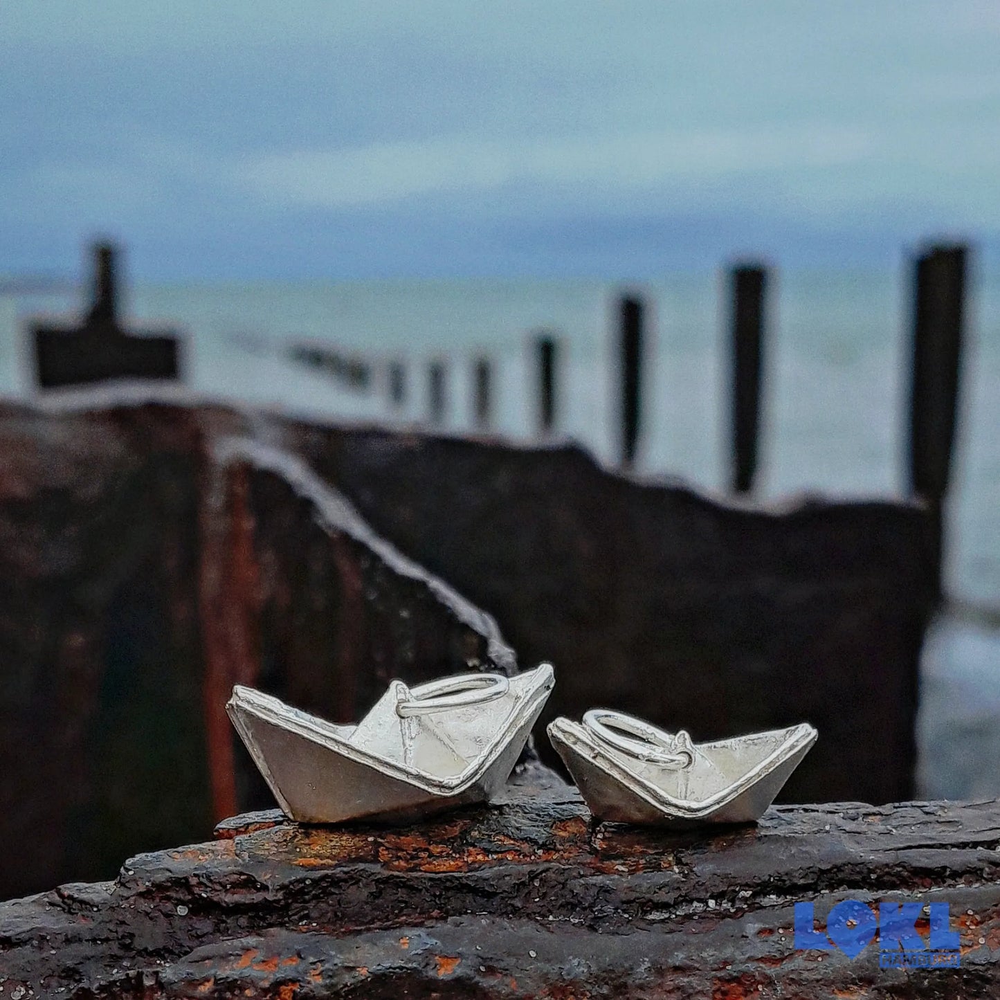 Anhänger 'Faltschiffchen'