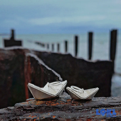 Anhänger 'Faltschiffchen'