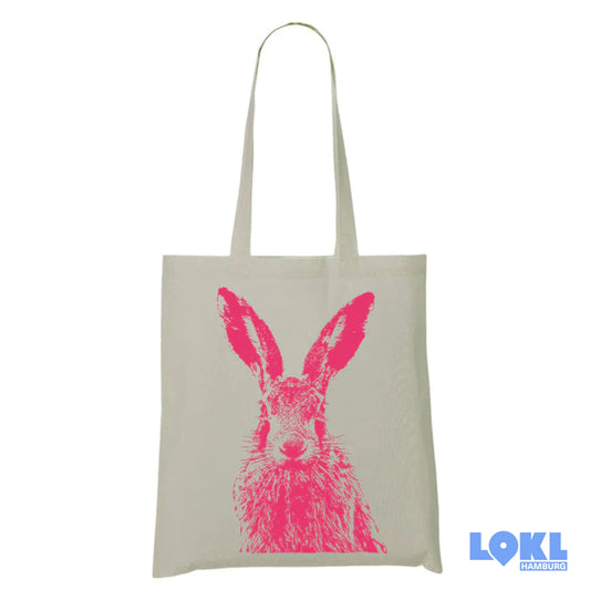 Jutebeutel 'Feldhase'