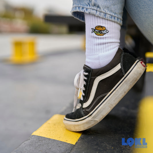 Socken 'Fischbrötchen'