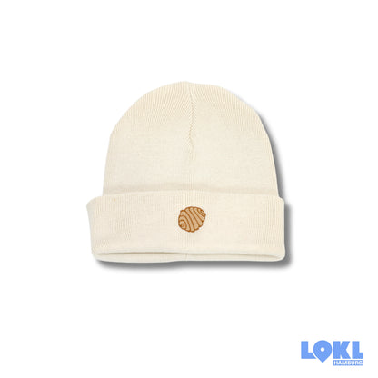 Beanie 'Franzbrötchen' - natural raw
