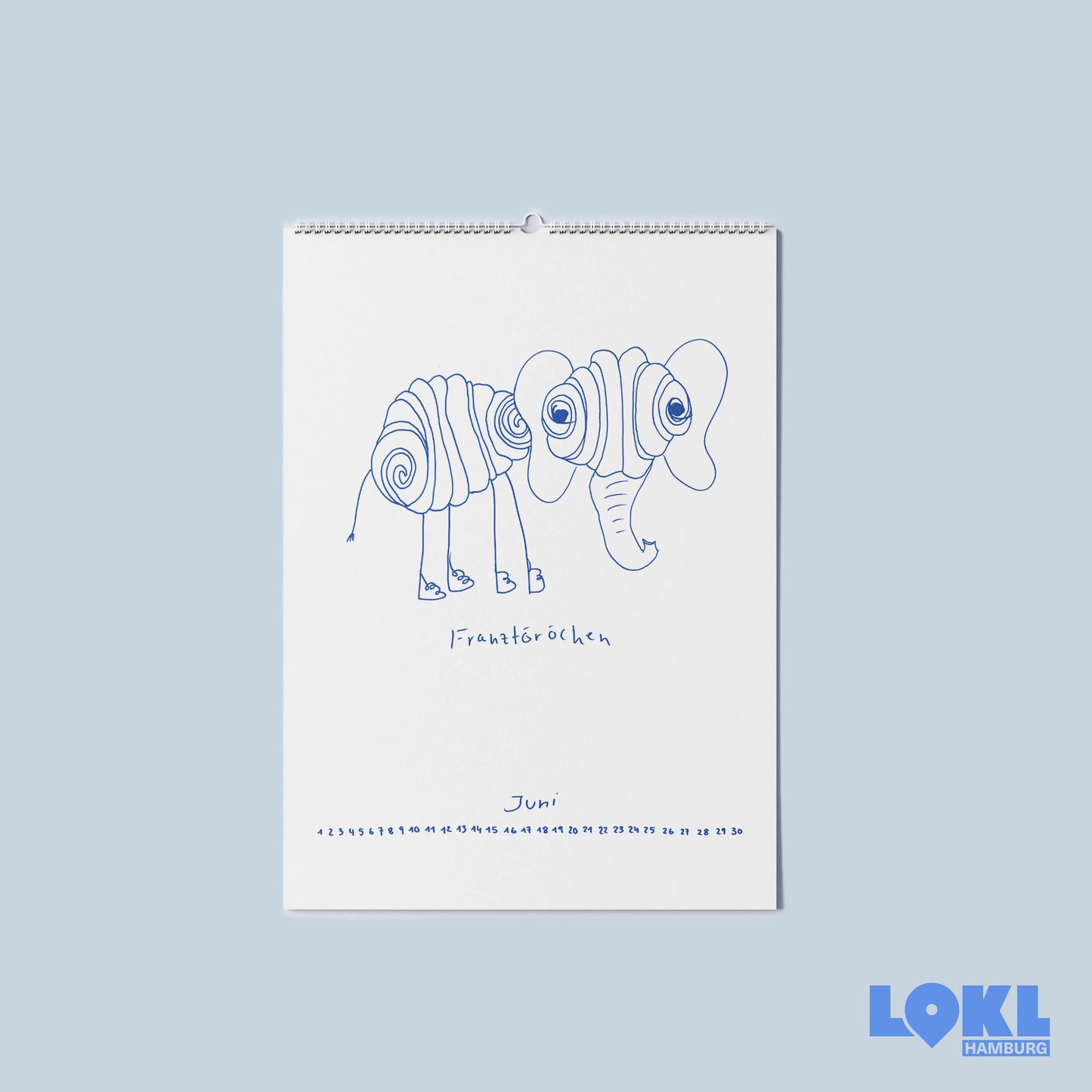 Kalender 'Franzbrötchen'