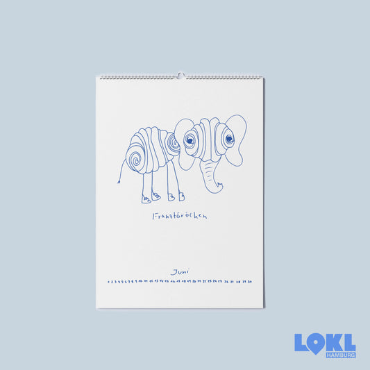 Kalender 'Franzbrötchen'