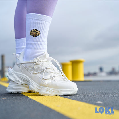 Socken 'Franzbrötchen'