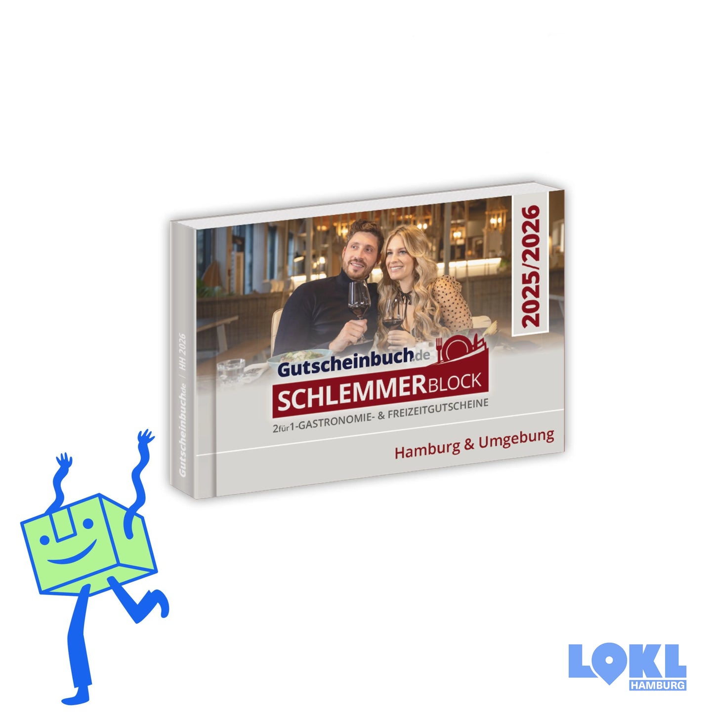 Gutscheinbuch 'Schlemmerblock 2025/2026' - Hamburg & Umgebung