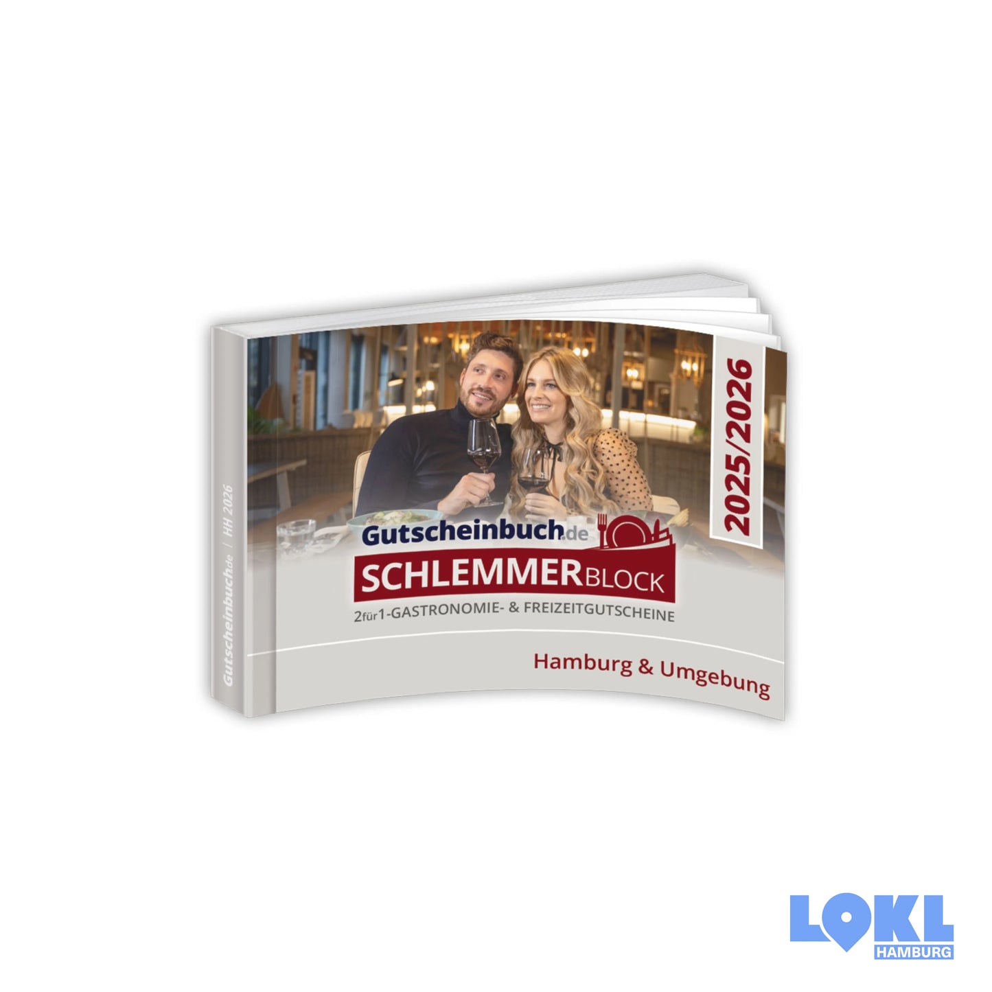 Gutscheinbuch 'Schlemmerblock 2025/2026' - Hamburg & Umgebung