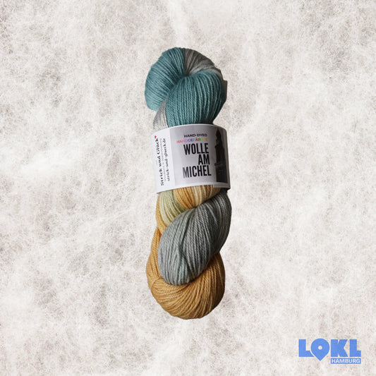 Wolle 'Handgefärbt'