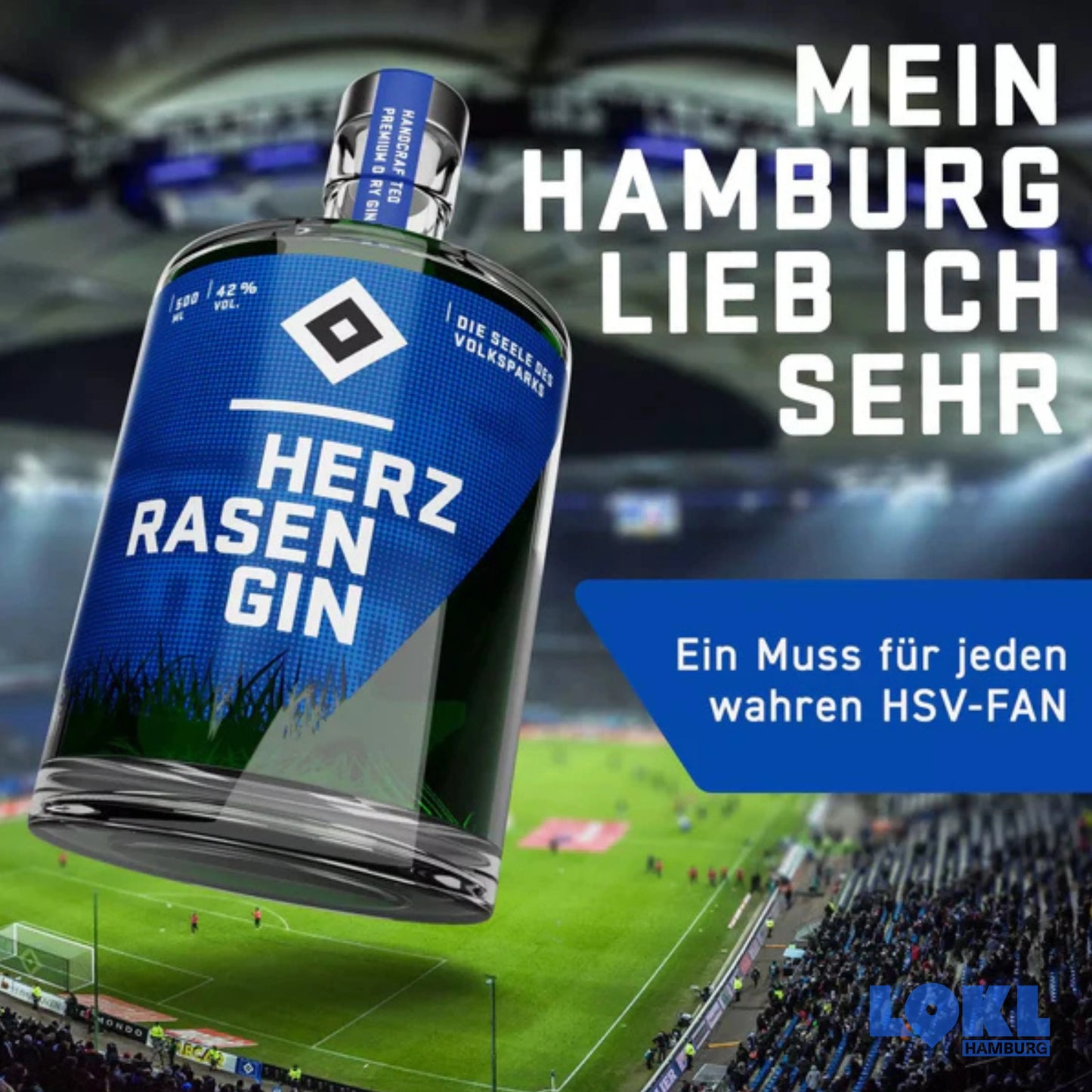 Dry Gin HSV 'Herzrasen'