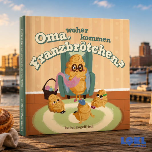 Buch „Oma, woher kommen Franzbrötchen“