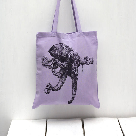 Jutebeutel'Oktopus'