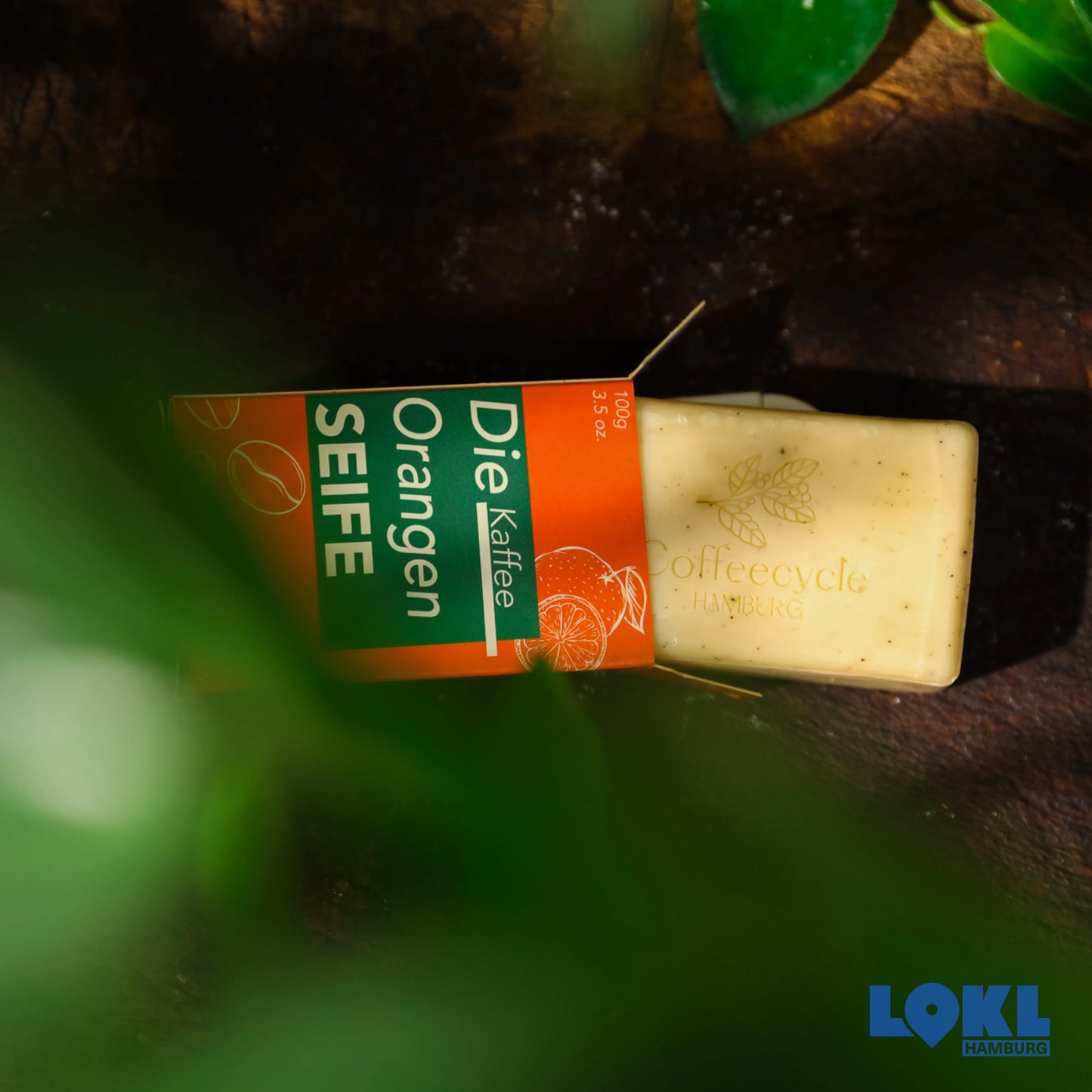 Seife 'Kaffee-Orange'