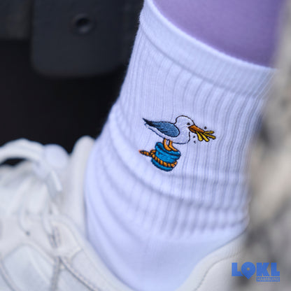 Socken 'Möwe'