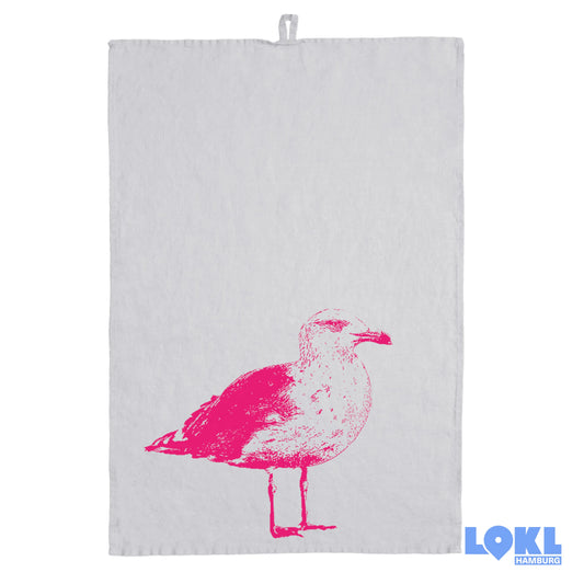 Geschirrtuch 'Moin Möwe'
