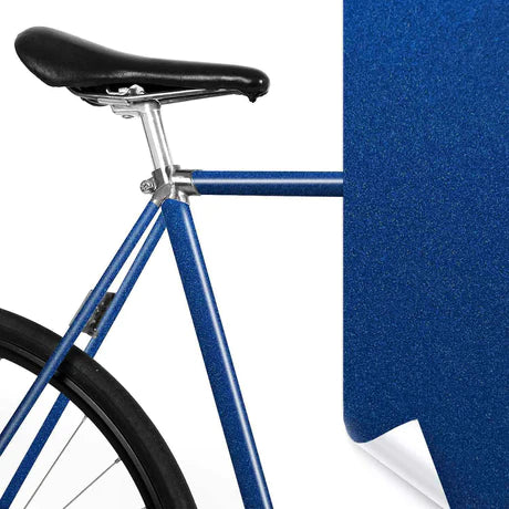 Glänzende Fahrradrahmenschutzfolie - für mehr Individualität und Schutz