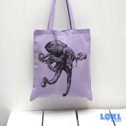 Jutebeutel'Oktopus'