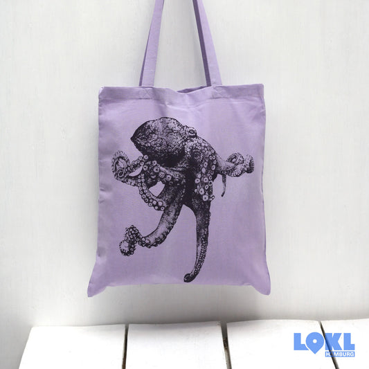 Jutebeutel'Oktopus'