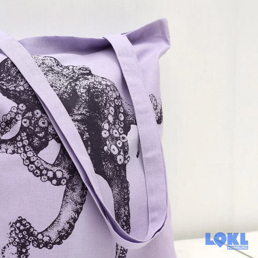 Jutebeutel'Oktopus'