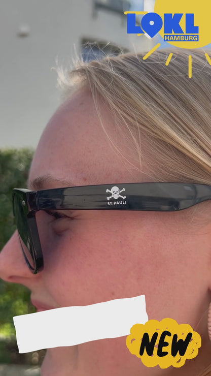 Sonnenbrille Wanderer Totenkopf FC St.Pauli