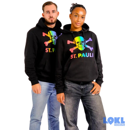 FC St. Pauli Kapuzenpullover Regenbogen