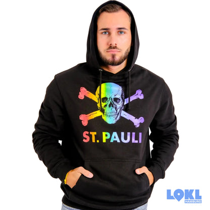 FC St. Pauli Kapuzenpullover Regenbogen
