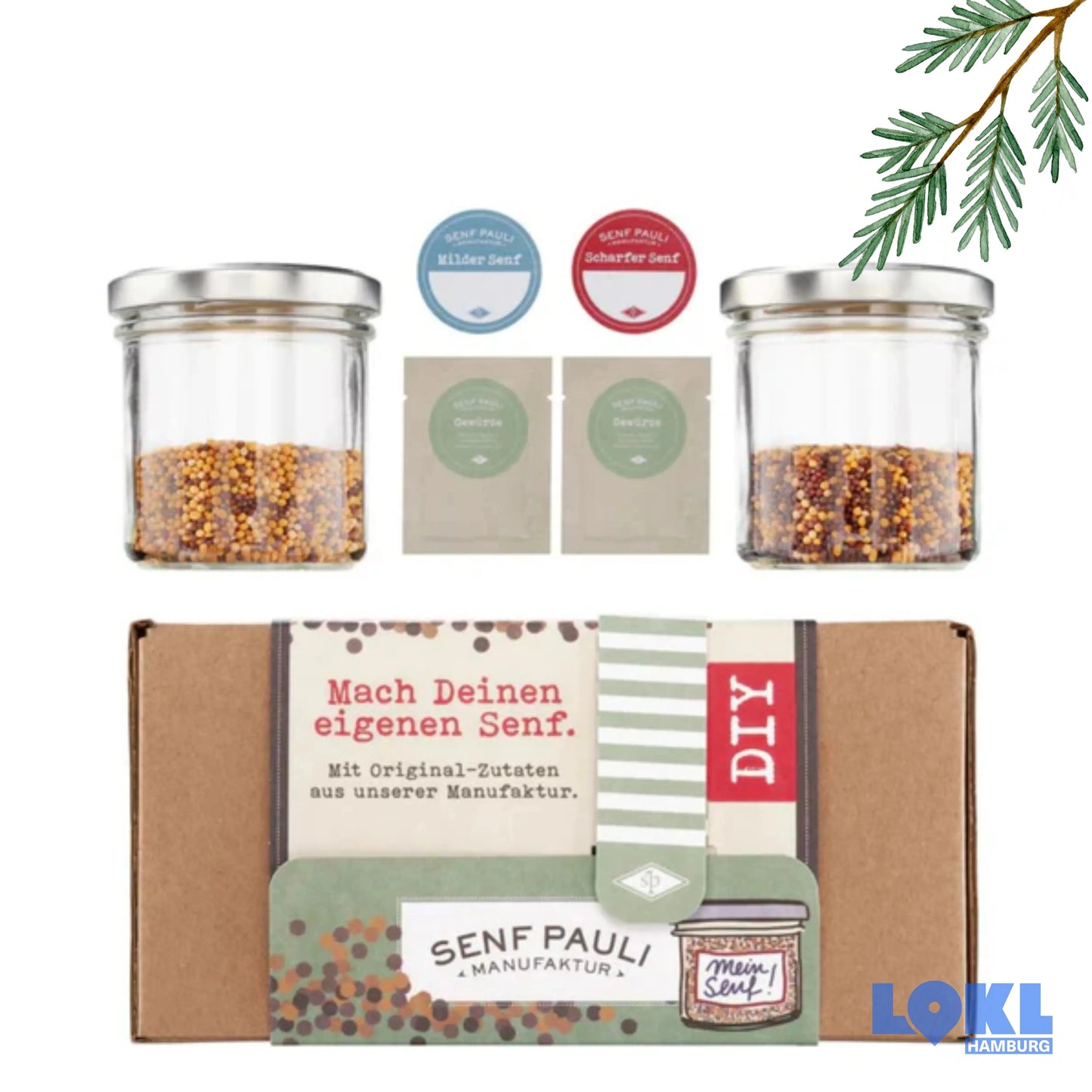 Franzbrötchen-Seesack 'Weihnachts-Edition'