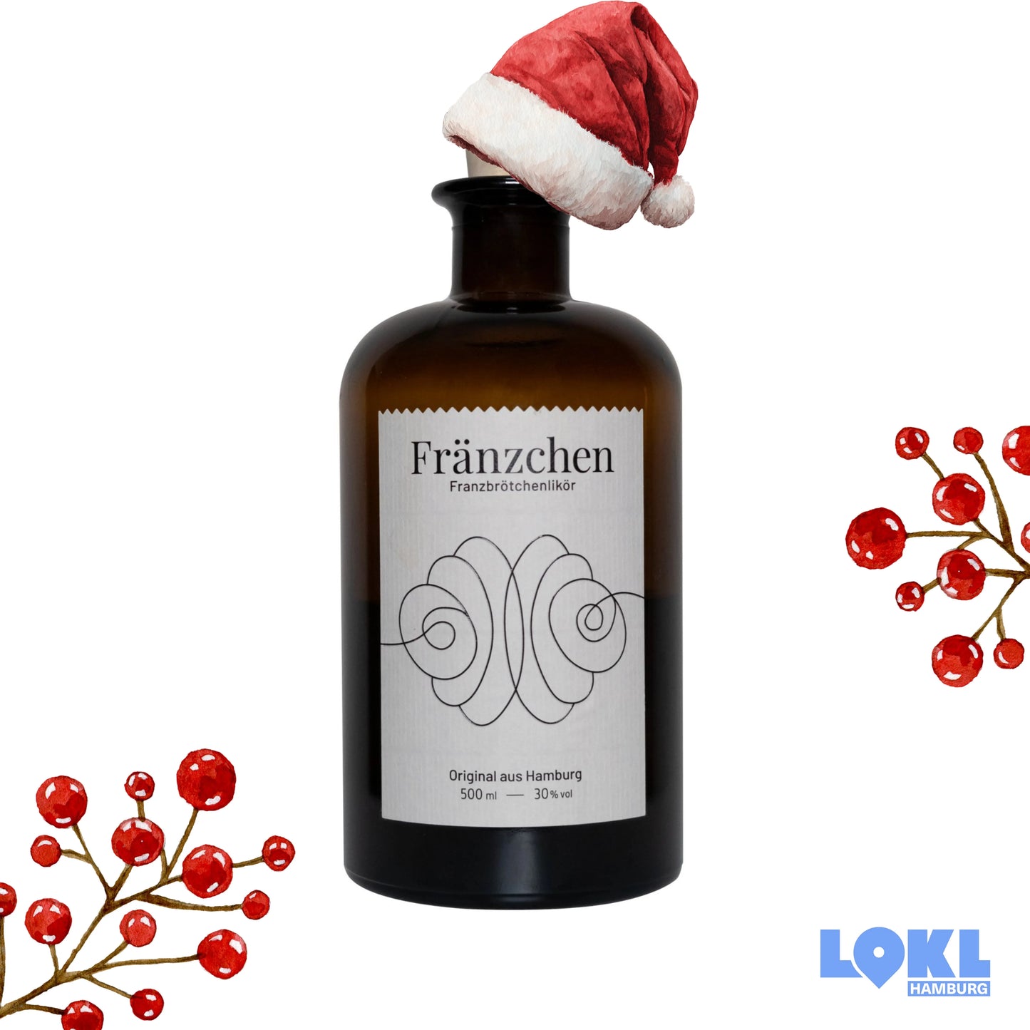 Franzbrötchen-Seesack 'Weihnachts-Edition'