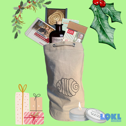 Franzbrötchen-Seesack 'Weihnachts-Edition'