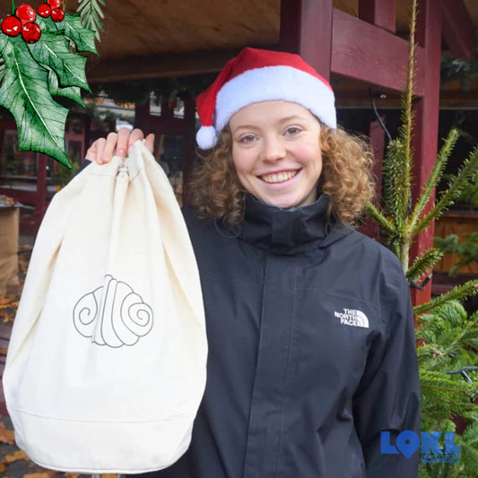 Franzbrötchen-Seesack 'Weihnachts-Edition'