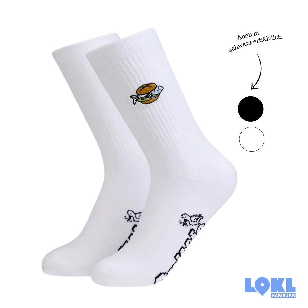 Socken 'Fischbrötchen'