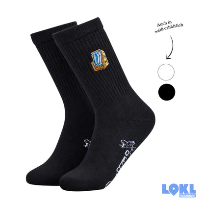 Socken 'Strandkorb'
