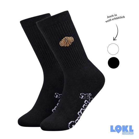 Socken 'Franzbrötchen'