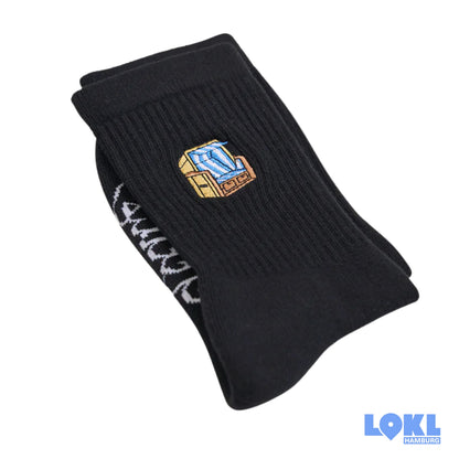 Socken 'Strandkorb'
