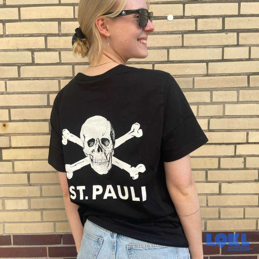 🤎🤍 St.Pauli T-Shirt Totenkopf II