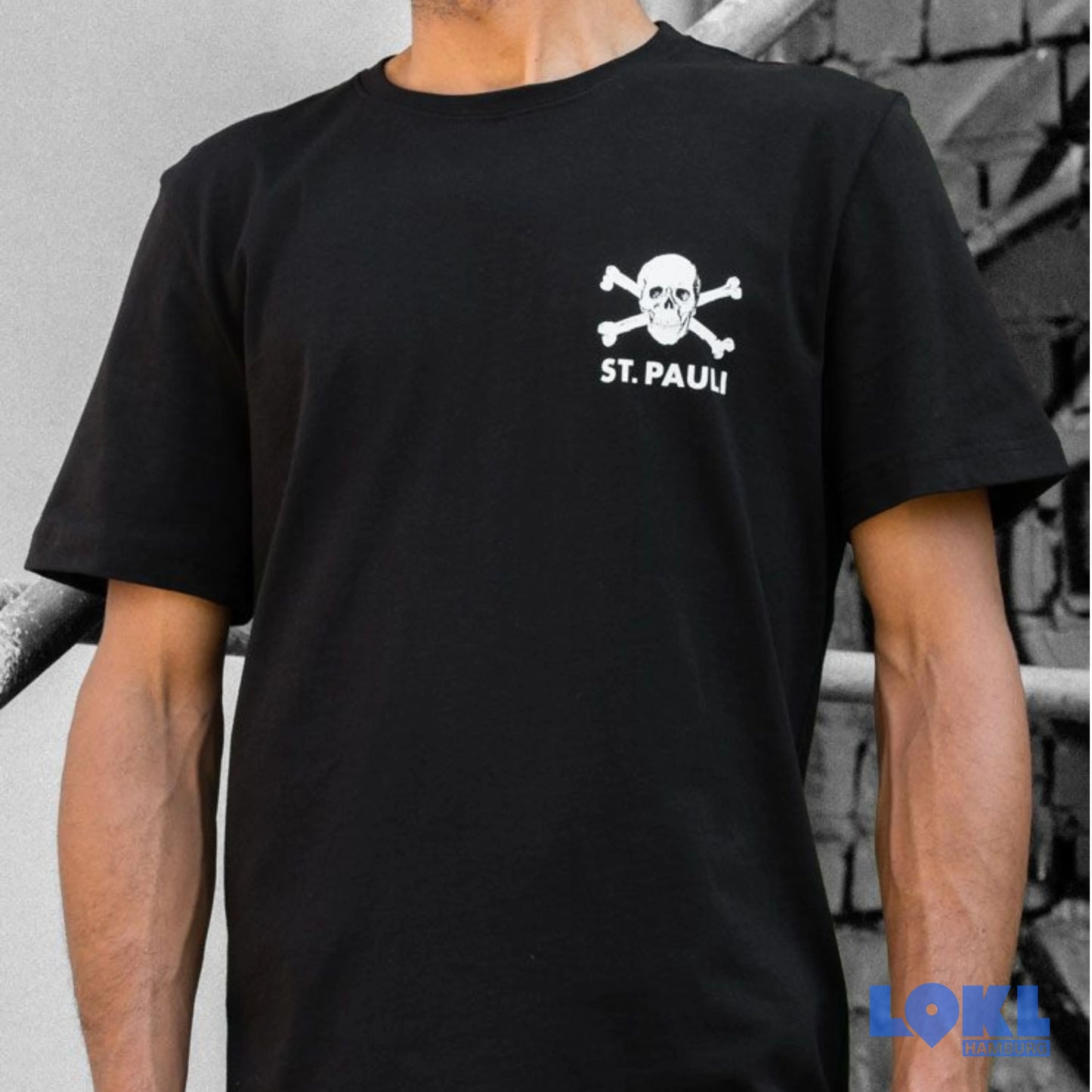 🤎🤍 St.Pauli T-Shirt Totenkopf II