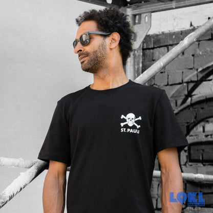 🤎🤍 St.Pauli T-Shirt Totenkopf II