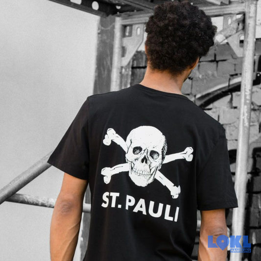 🤎🤍 St.Pauli T-Shirt Totenkopf II