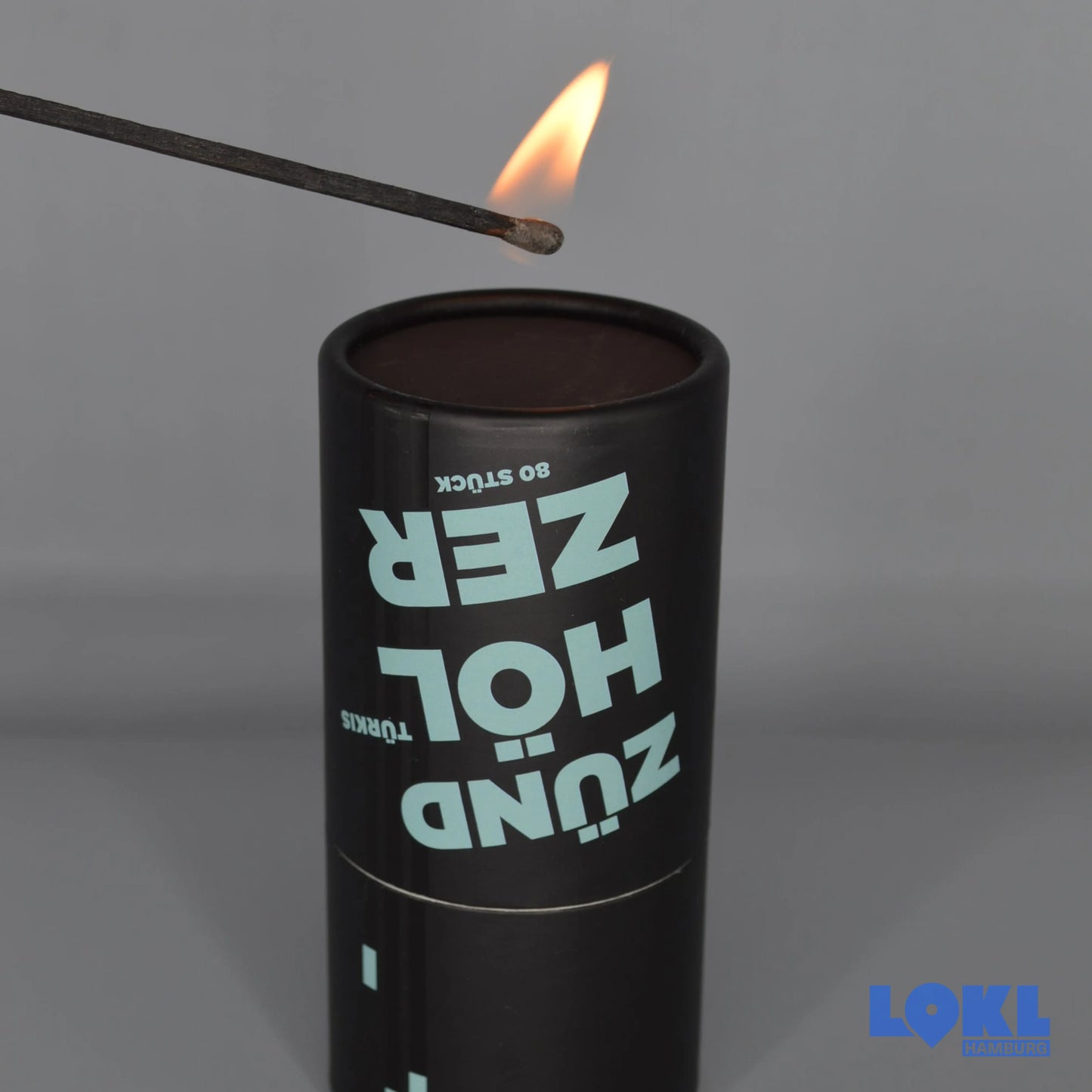 Zündhölzer-Set Designer 'Türkis'